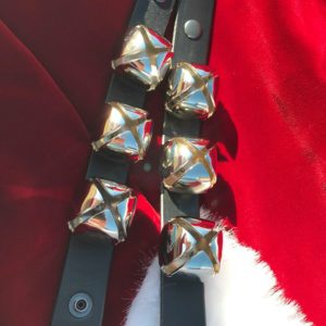 Classic Claus Shop Santa Wrist Bells Silver
