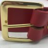 Red Leather Dress Belts for Santa and Mrs. Claus - Image 6
