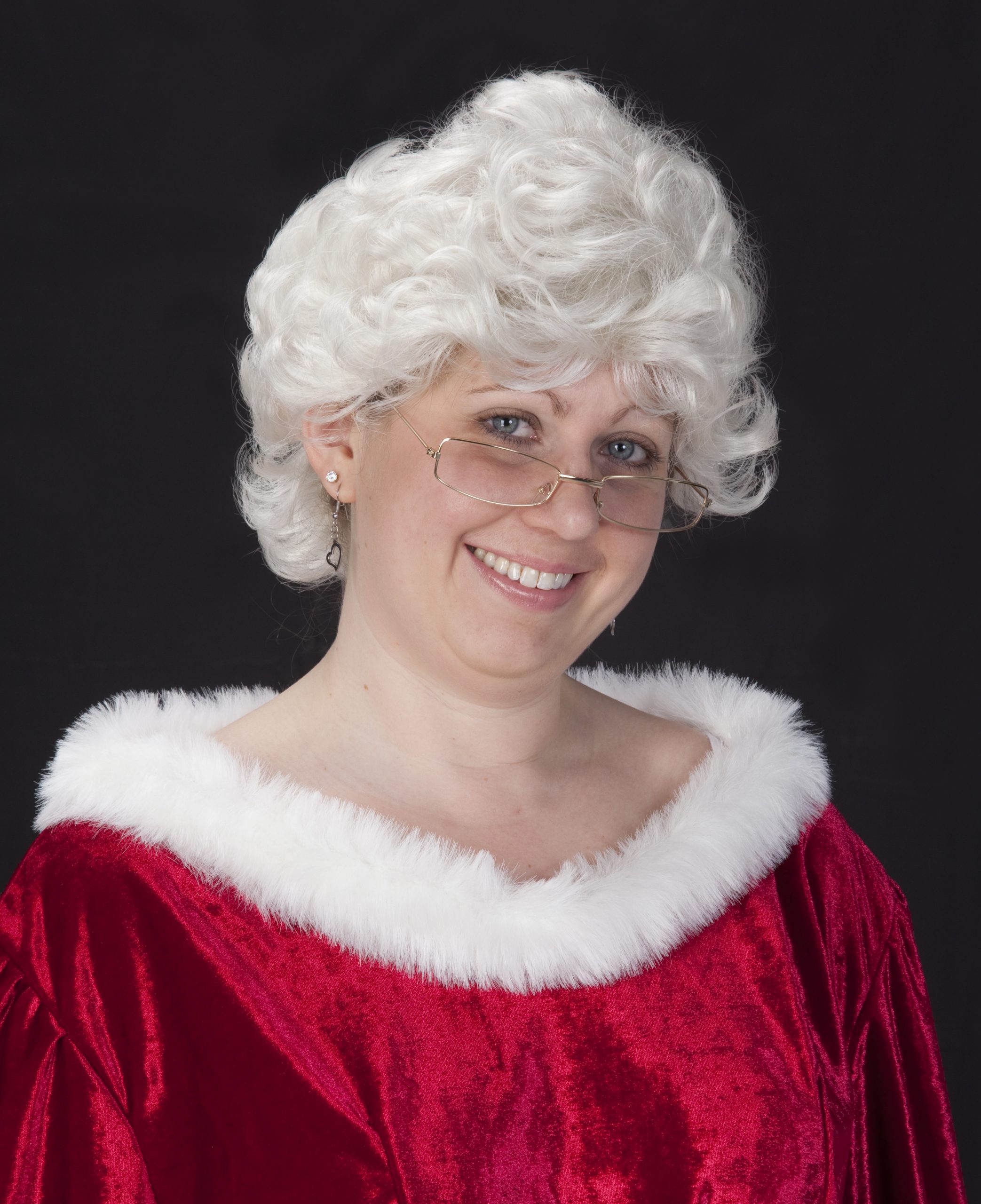Short and Sassy Mrs. Claus Wig