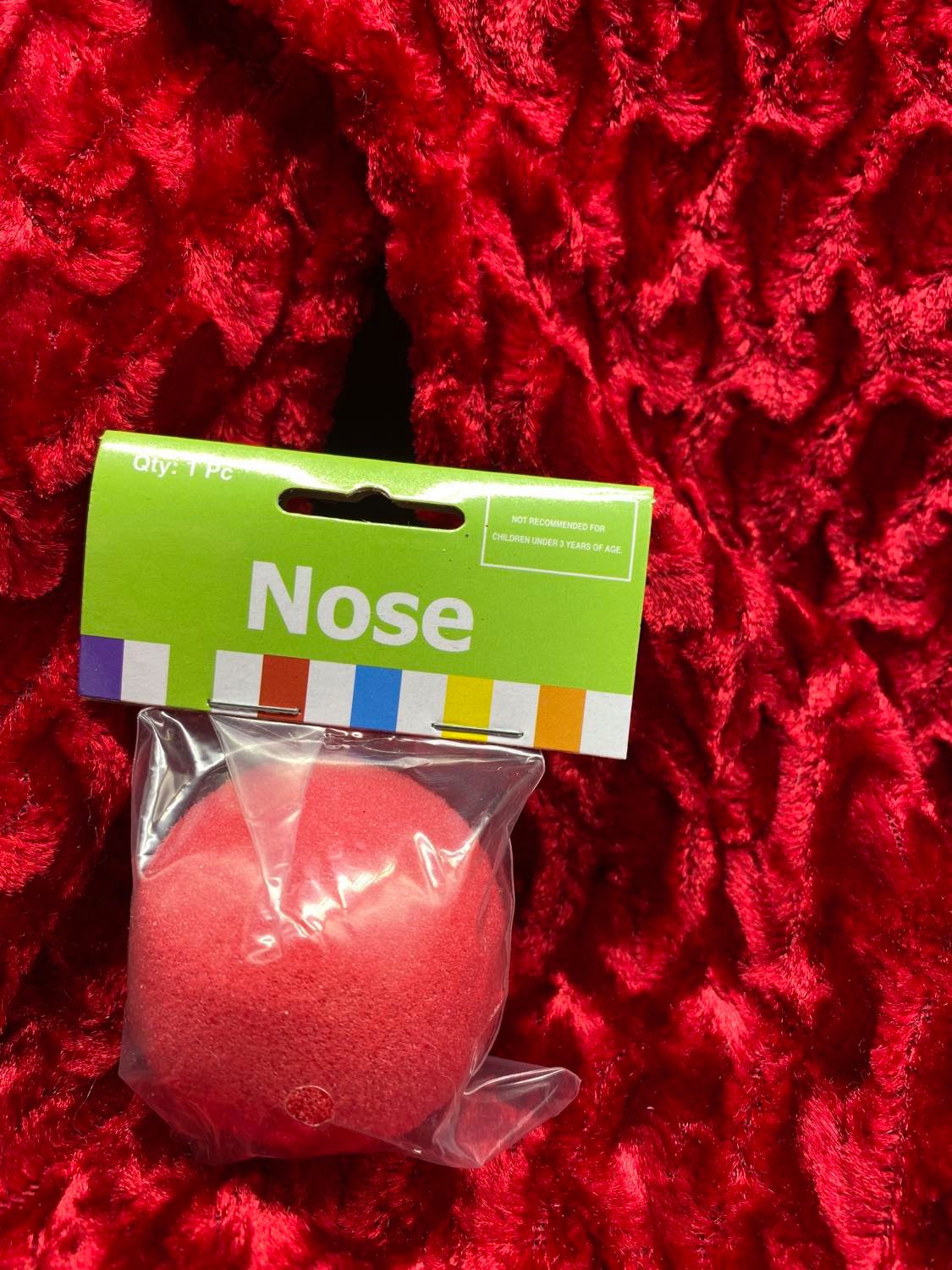 Red Nose Reindeer Foam Noses